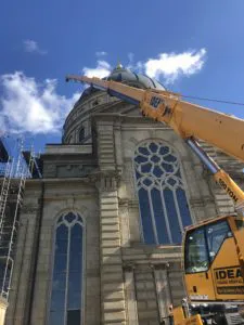 Liebherr 100T at The Basilica of St Josaphat