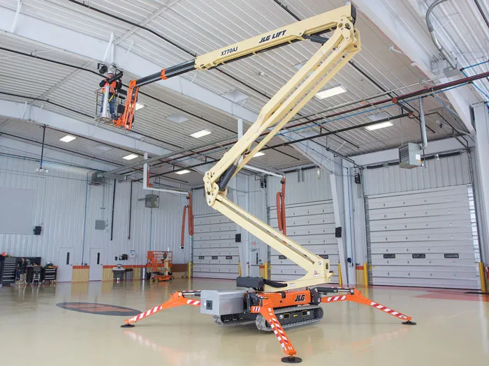 Ideal Crane Rental, Inc. Compact Crawler Boom Lifts